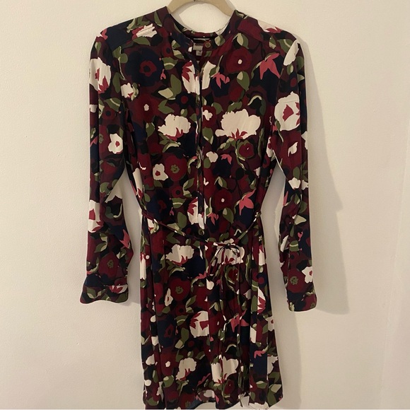 Merona Women's Tunic Plum Floral Print Long Sleeve
Mini Dress size m - Picture 5 of 8